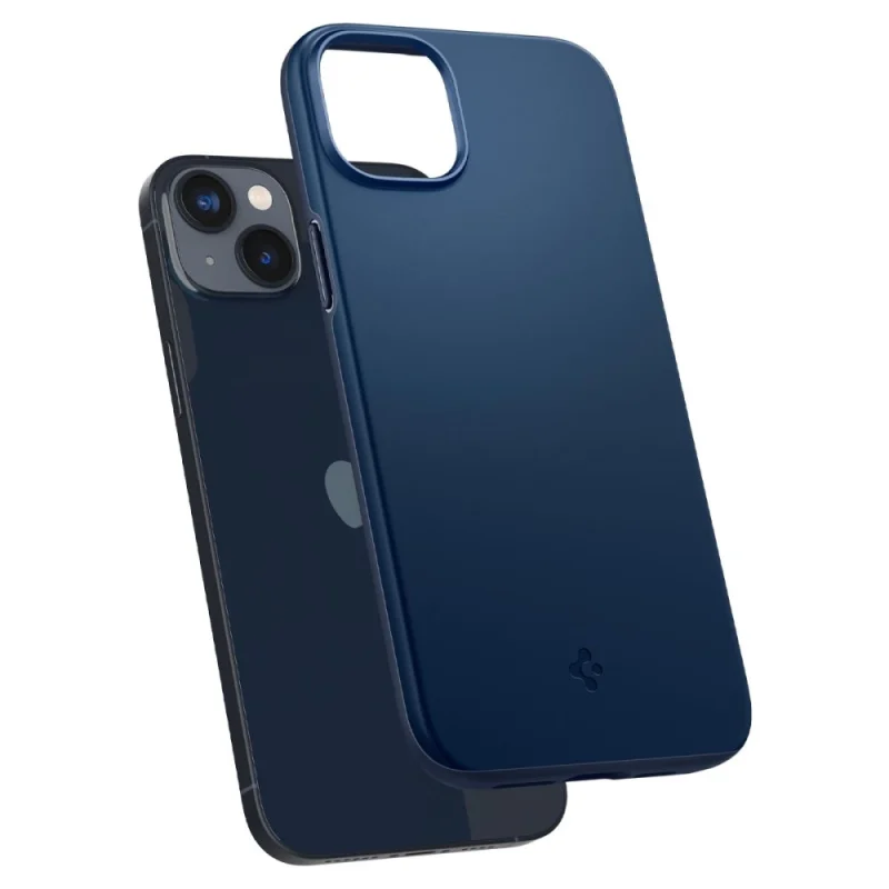 Etui Spigen Thin Fit na iPhone 14 Plus - niebieskie - obrazek 8