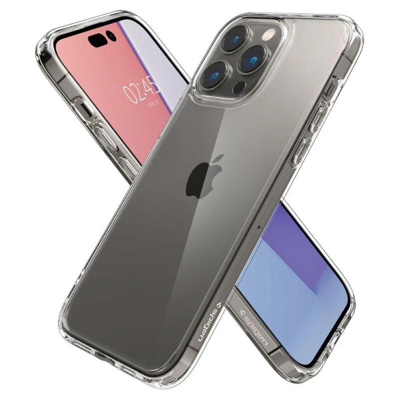 Etui Spigen Ultra Hybrid na iPhone 14 Pro Max - przezroczyste - obrazek 15