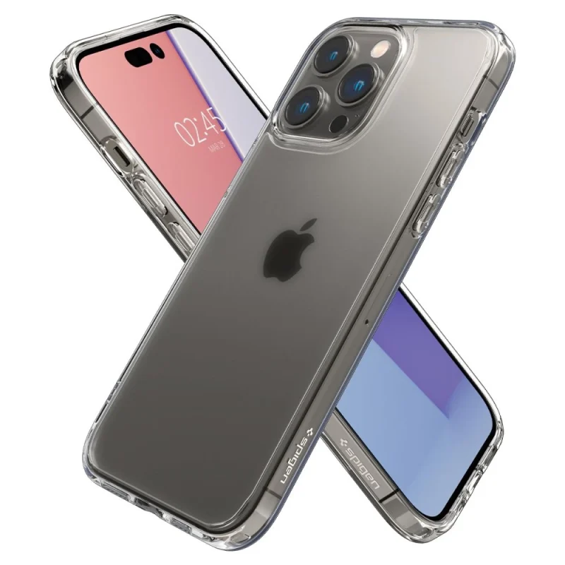 Etui Spigen Ultra Hybrid na iPhone 14 Pro Max - matowo-przezroczyste - obrazek 15