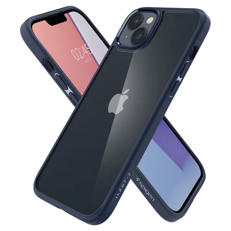 Etui Spigen Ultra Hybrid na iPhone 14 Plus - niebieskie - obrazek 13