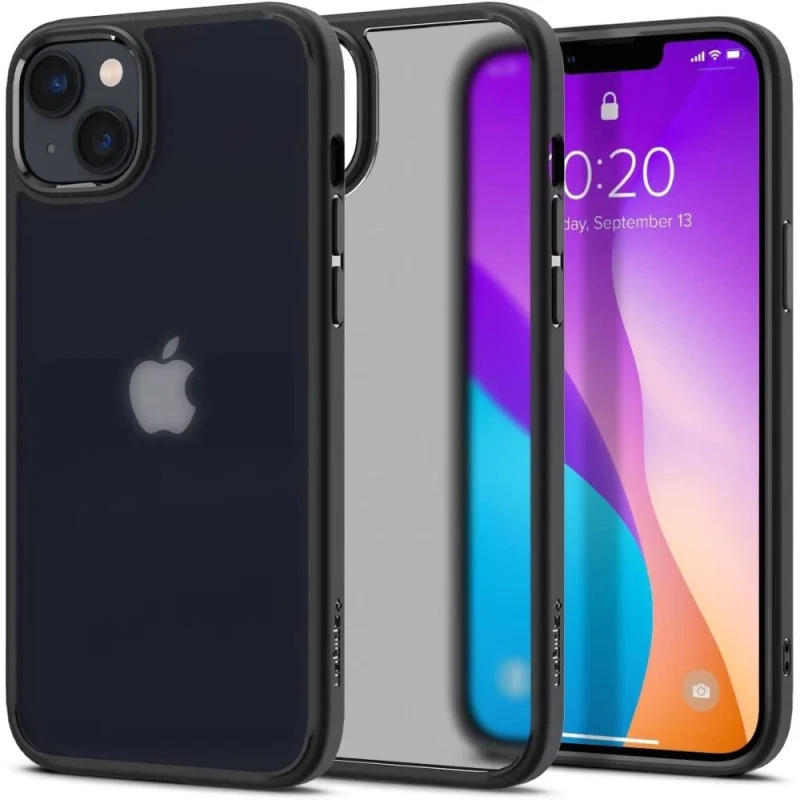 Etui Spigen Ultra Hybrid na iPhone 14 Plus - matowo-czarne