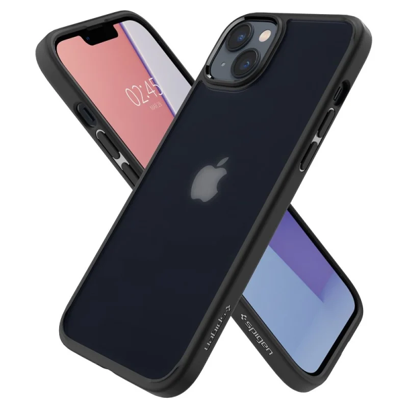 Etui Spigen Ultra Hybrid na iPhone 14 Plus - matowo-czarne - obrazek 13