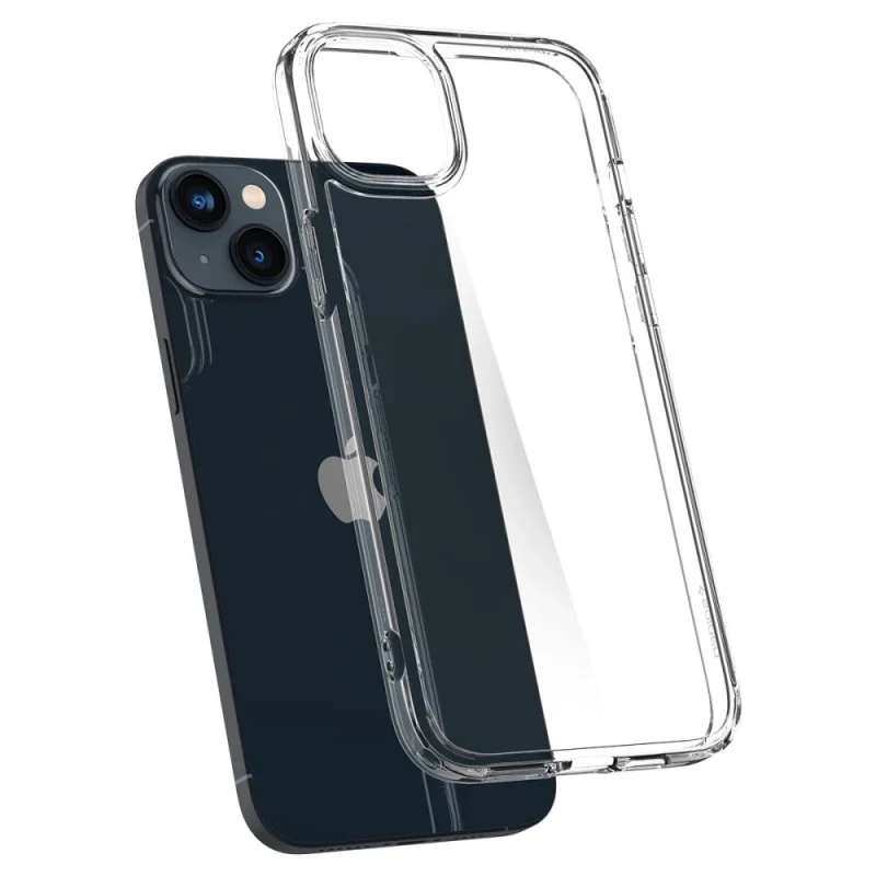 Etui Spigen Ultra Hybrid na iPhone 14 - przezroczyste - obrazek 6