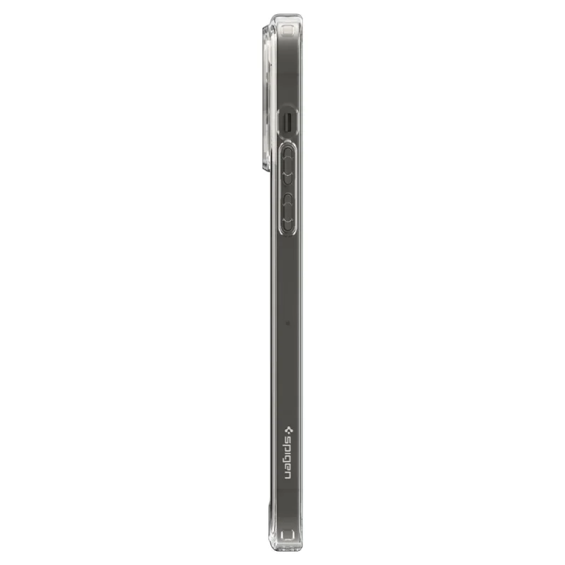 Etui Spigen Ultra Hybrid Mag z MagSafe na iPhone 14 Pro - przezroczysto-białe - obrazek 4