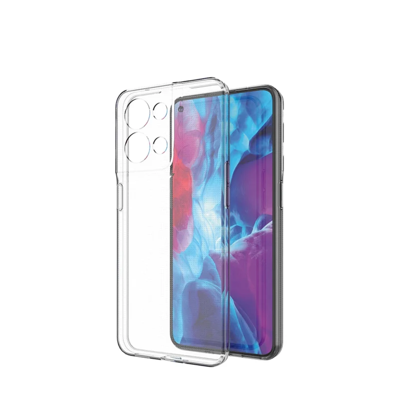 Ultra Clear 0.5mm etui Oppo Reno 8 cienki pokrowiec przezroczyste - obrazek 5