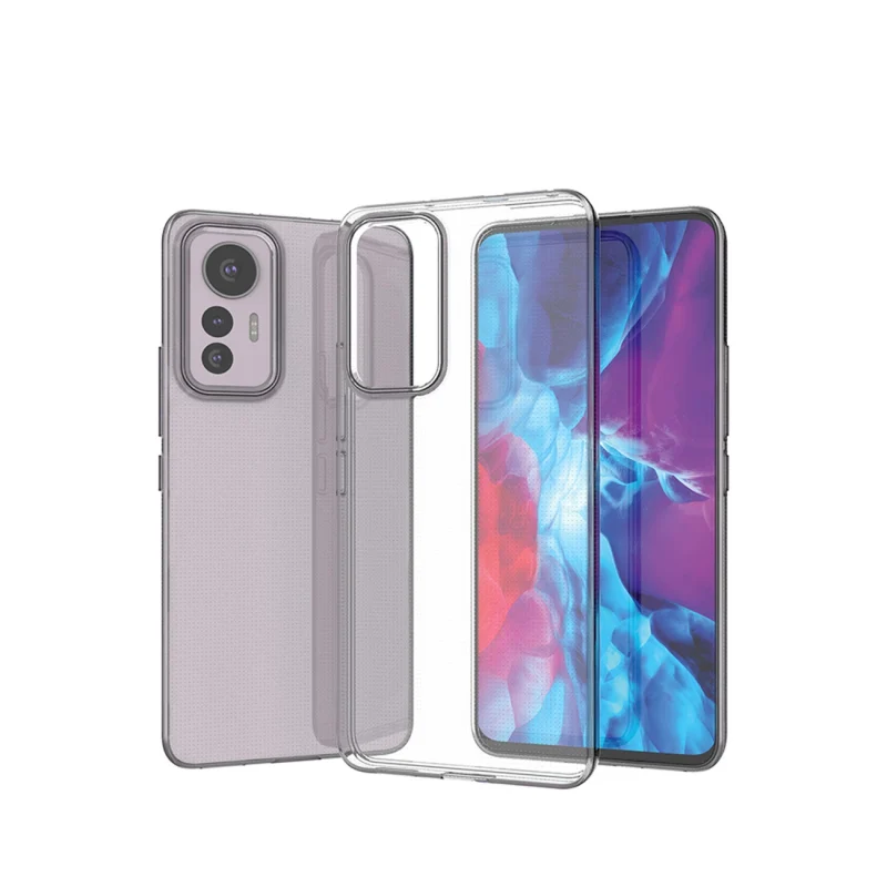 Ultra Clear 0.5mm etui Xiaomi 12 Lite cienki pokrowiec przezroczyste - obrazek 4