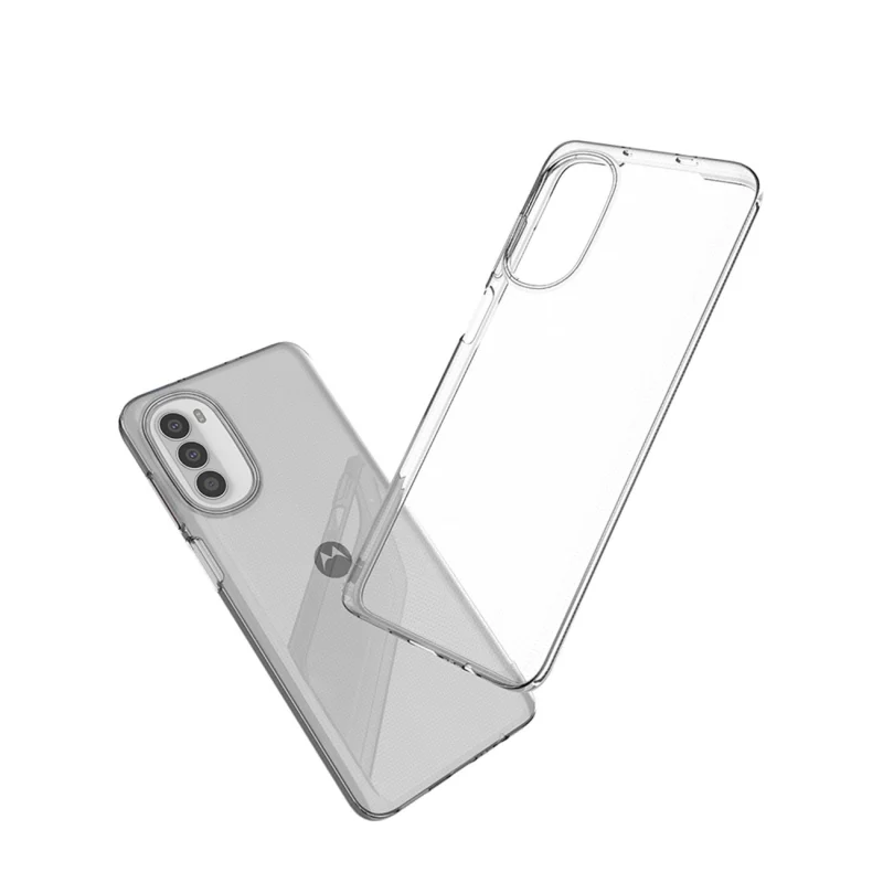 Ultra Clear 0.5mm etui Motorola Moto G82 5G / Moto G52 cienki pokrowiec przezroczyste - obrazek 6