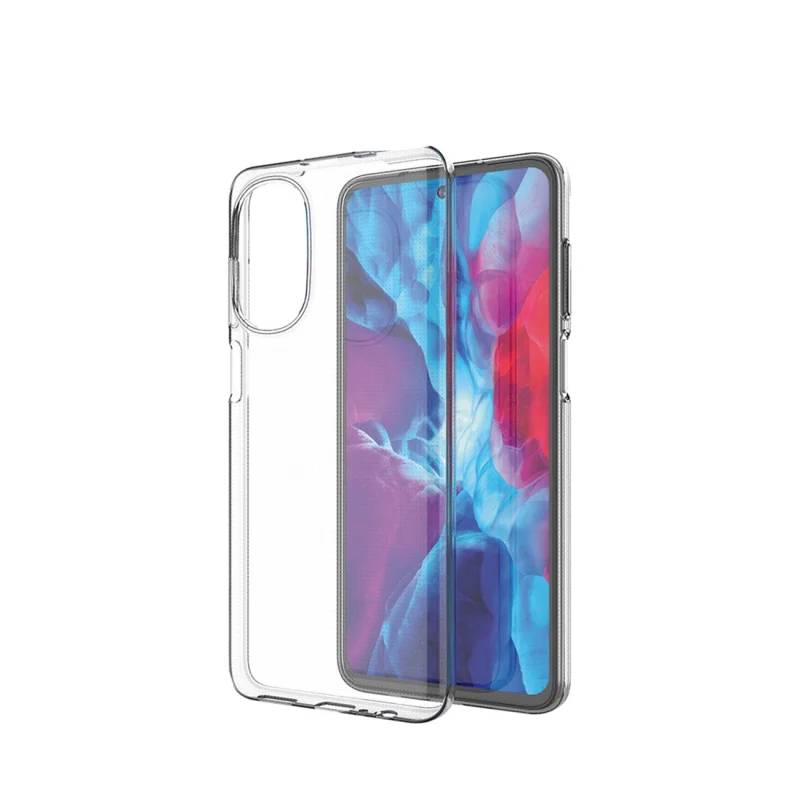 Ultra Clear 0.5mm etui Motorola Moto G82 5G / Moto G52 cienki pokrowiec przezroczyste - obrazek 5