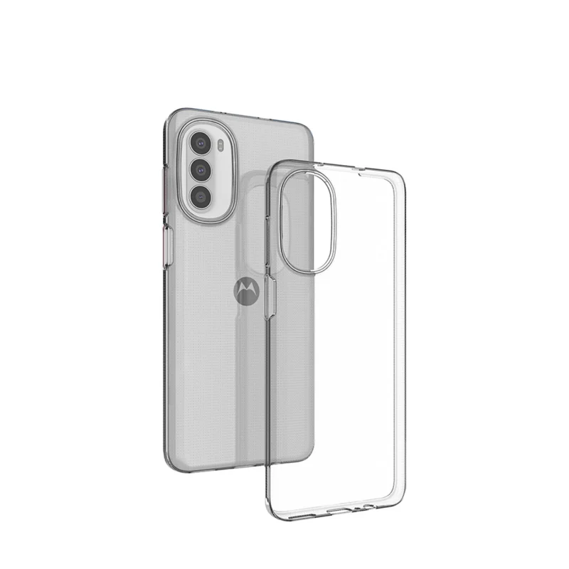 Ultra Clear 0.5mm etui Motorola Moto G82 5G / Moto G52 cienki pokrowiec przezroczyste - obrazek 7