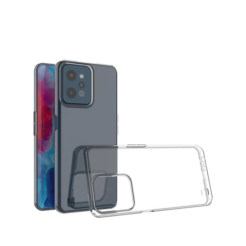 Ultra Clear 0.5mm etui Realme C31 cienki pokrowiec przezroczyste - obrazek 2