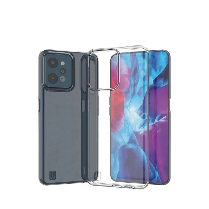 Ultra Clear 0.5mm etui Realme C31 cienki pokrowiec przezroczyste - obrazek 4