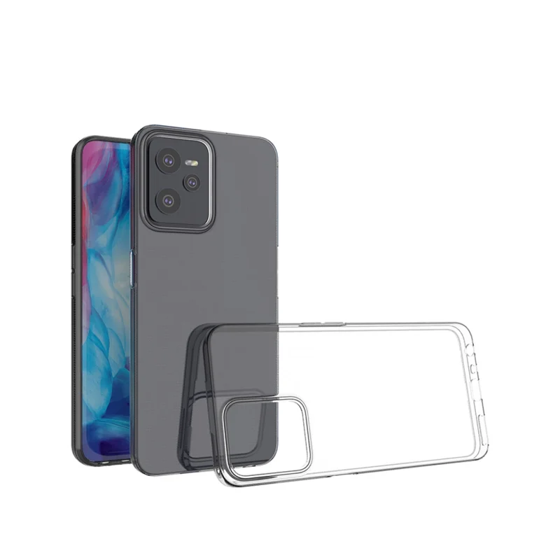 Ultra Clear 0.5mm etui Realme C35 cienki pokrowiec przezroczyste - obrazek 2