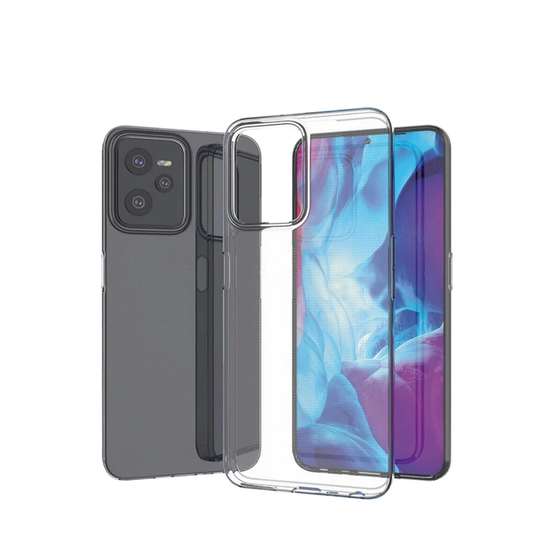 Ultra Clear 0.5mm etui Realme C35 cienki pokrowiec przezroczyste - obrazek 4