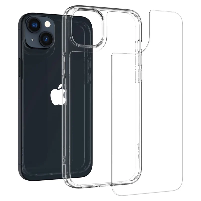 Etui Spigen Quartz Hybrid na iPhone 14 Plus - przezroczyste - obrazek 6