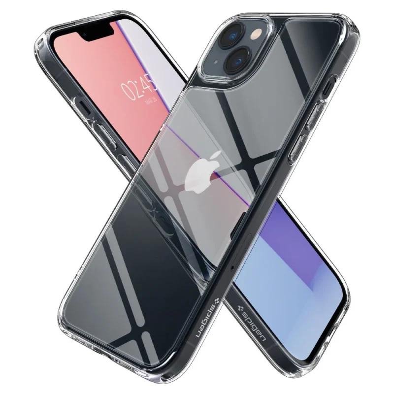 Etui Spigen Quartz Hybrid na iPhone 14 Plus - przezroczyste - obrazek 7