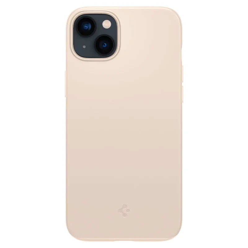 Etui Spigen Thin Fit na iPhone 14 Plus - piaskowe - obrazek 2