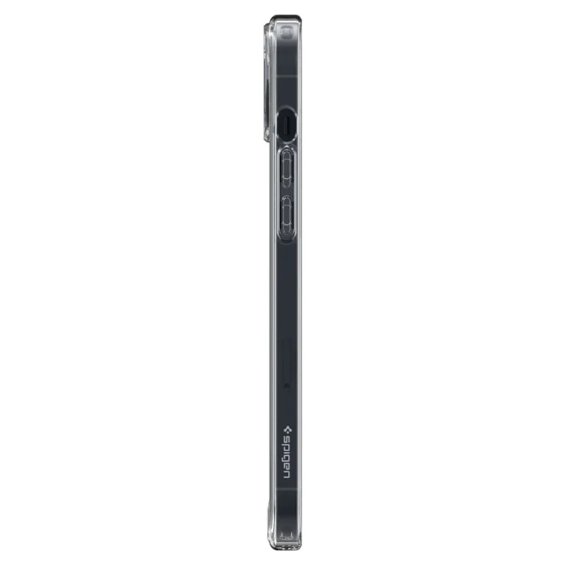 Etui Spigen Ultra Hybrid Mag z MagSafe na iPhone 14 Plus - przezroczysto-czarne - obrazek 4