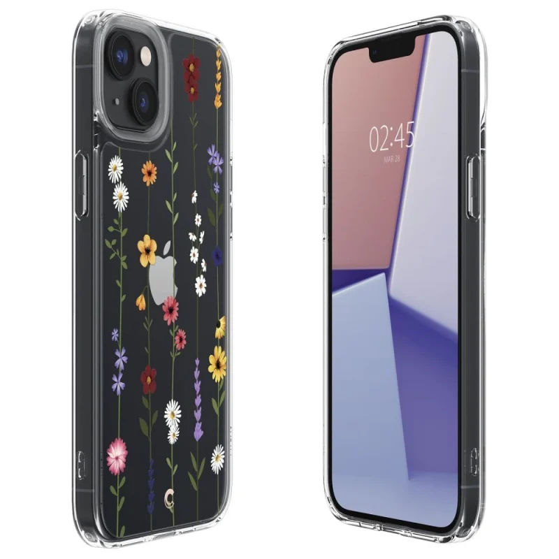 Etui Spigen Cyrill Cecile na iPhone 14 Plus - przezroczyste w kwiaty - obrazek 8