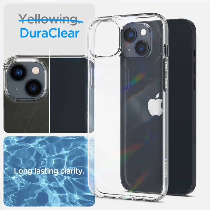 Zestaw etui Spigen Crystal i szkło hartowane na iPhone 14 Plus - przezroczyste - obrazek 3