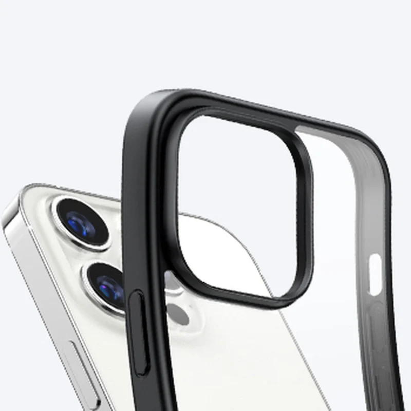 Ugreen LP635 Kickstand Protective Case sztywne etui z żelową ramką i wbudowaną podstawką do iPhone 14 Pro czarny (90926) - obrazek 10