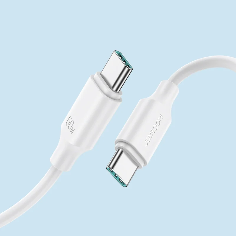 Kabel Joyroom Long-Lasting Series A9 USB-C / USB-C PD QC 60W 3A 1m - czarny - obrazek 3