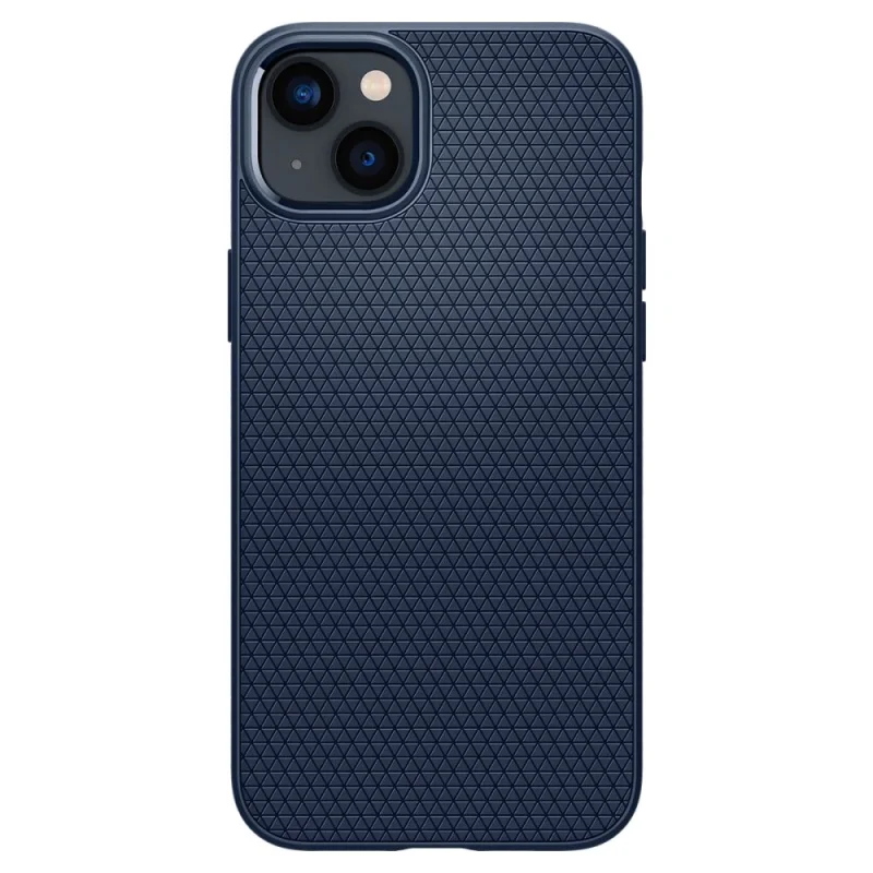 Etui Spigen Liquid Air na iPhone 14 Plus - niebieskie - obrazek 2