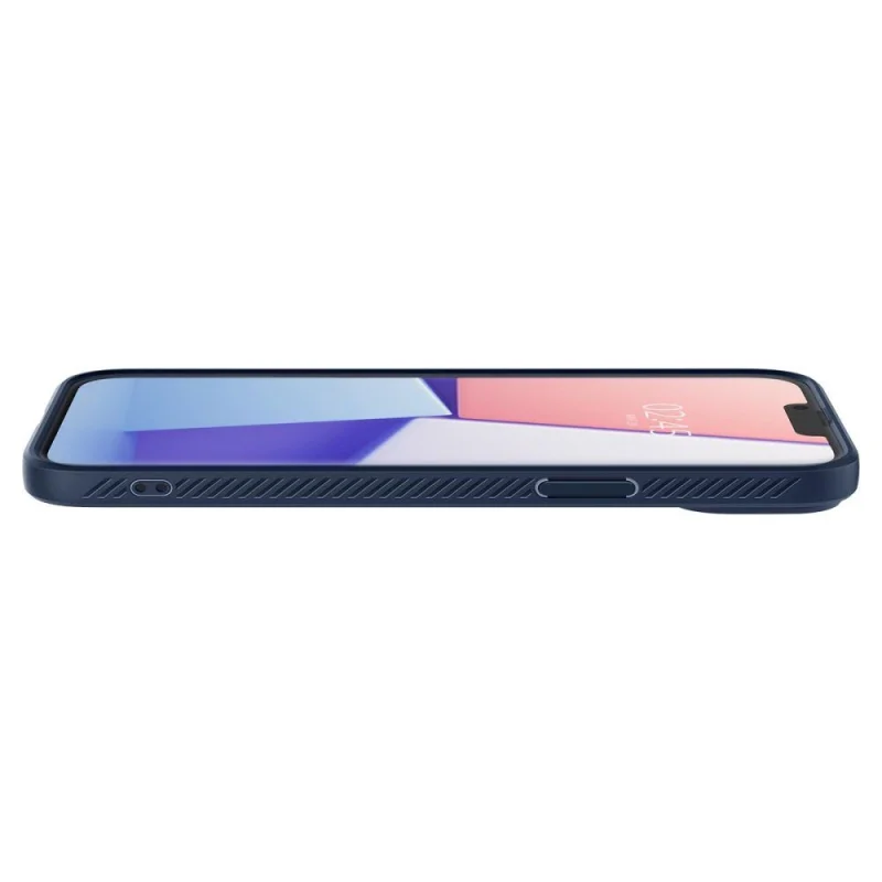 Etui Spigen Liquid Air na iPhone 14 Plus - niebieskie - obrazek 15