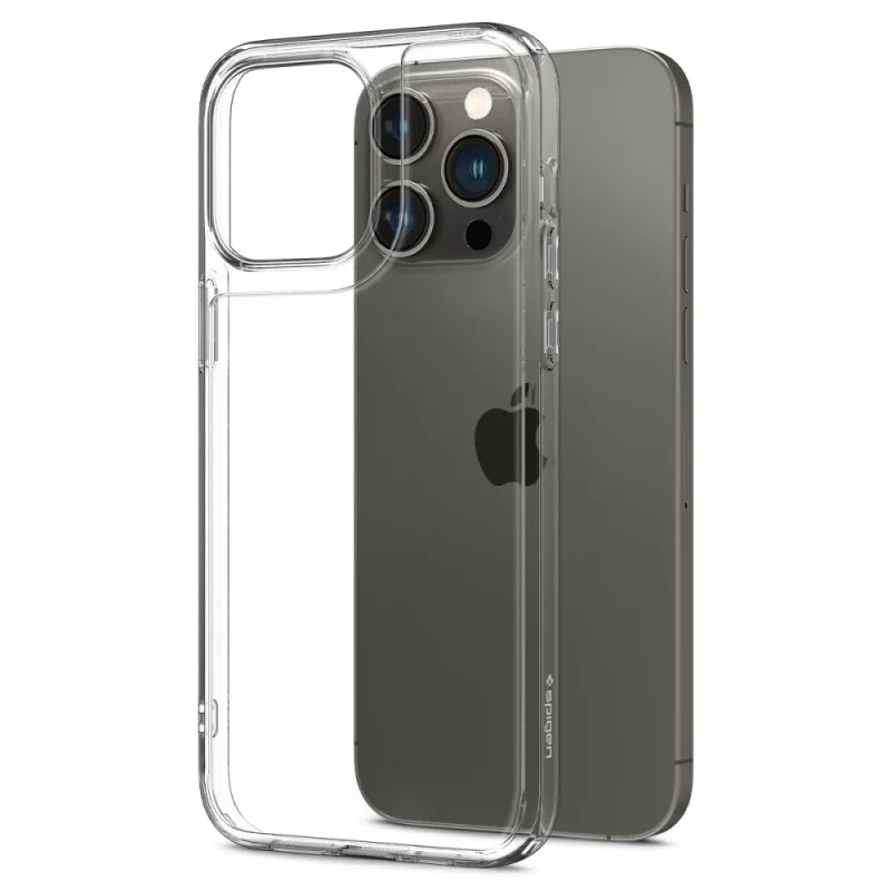 Etui Spigen Quartz Hybrid na iPhone 14 Pro Max - przezroczyste - obrazek 8