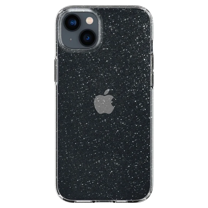 Etui Spigen Liquid Crystal na iPhone 14 - przezroczysto-brokatowe - obrazek 2