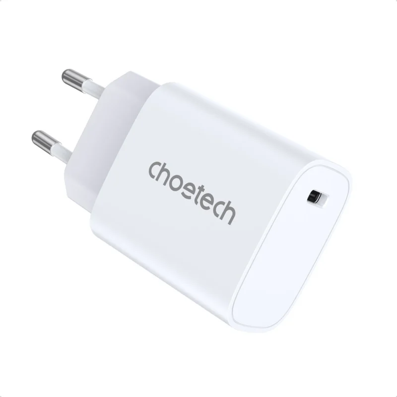 Choetech zestaw ładowarek sieciowych Q5004 20W PD iPhone 12/13 biały (2szt.) - obrazek 2