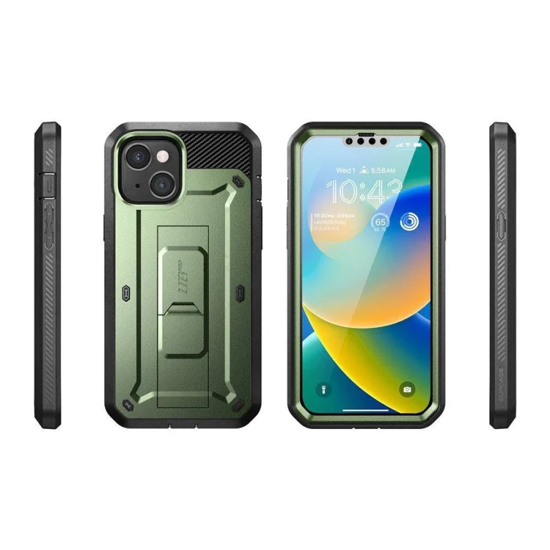 Etui Supcase Unicorn Beetle Pro na iPhone 14 Plus - zielone - obrazek 10