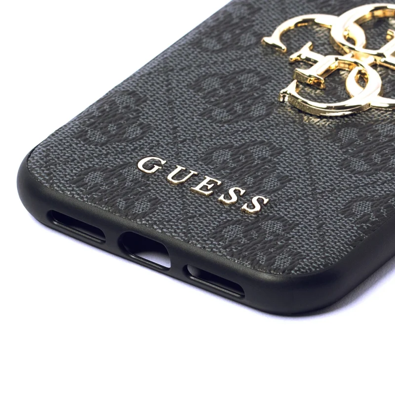 Etui Guess 4G Big Metal Logo na iPhone 11 / Xr - szare - obrazek 6