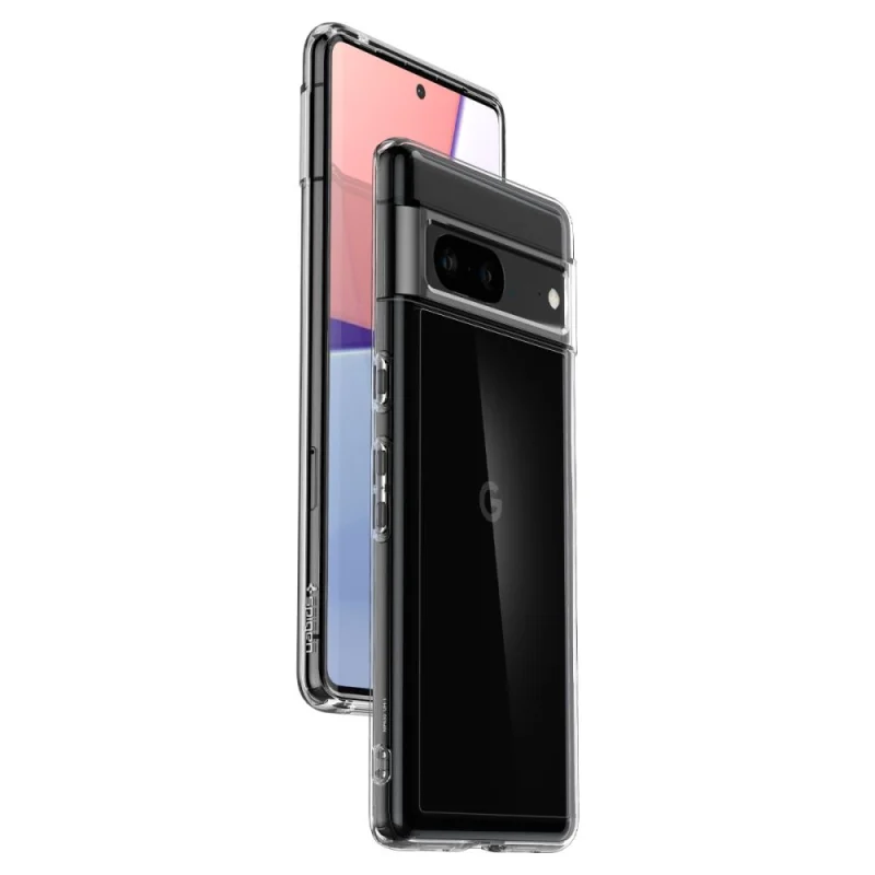 Etui Spigen Ultra Hybrid na Google Pixel 7 - przezroczyste - obrazek 8