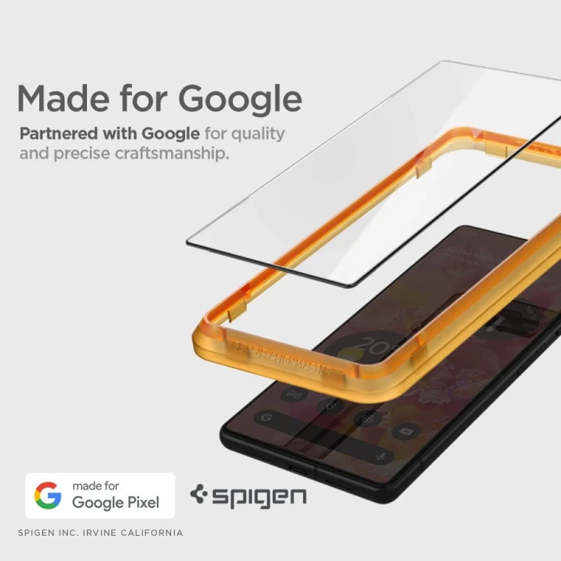 Szkło hartowane Spigen ALM Glas.tR Slim na Google Pixel 7 - 2 szt. - obrazek 2