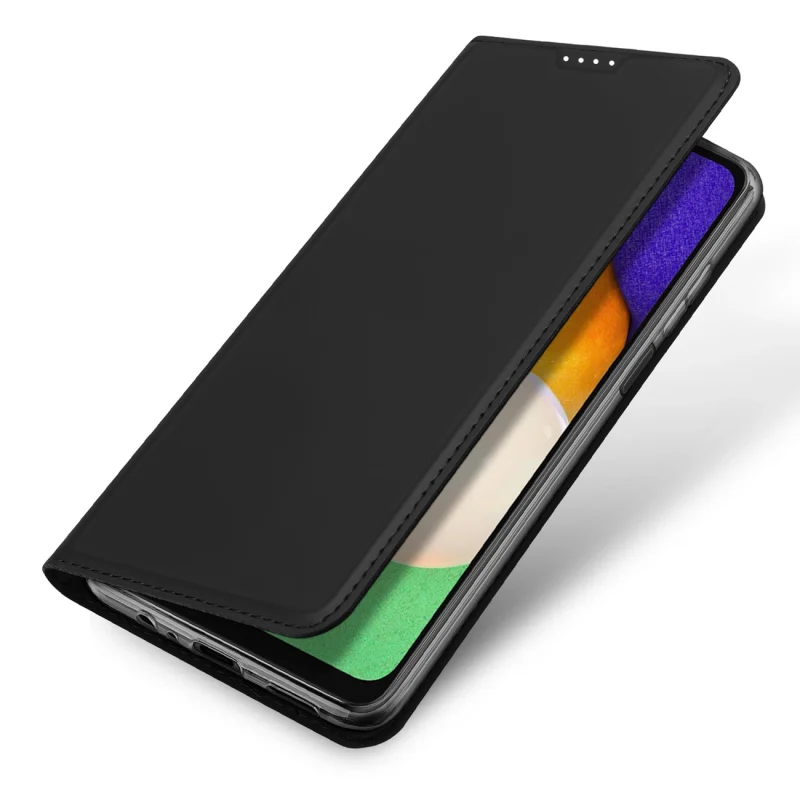 Dux Ducis Skin Pro etui Samsung Galaxy A14 4G / 5G pokrowiec z klapką portfel na kartę podstawka czarne - obrazek 4