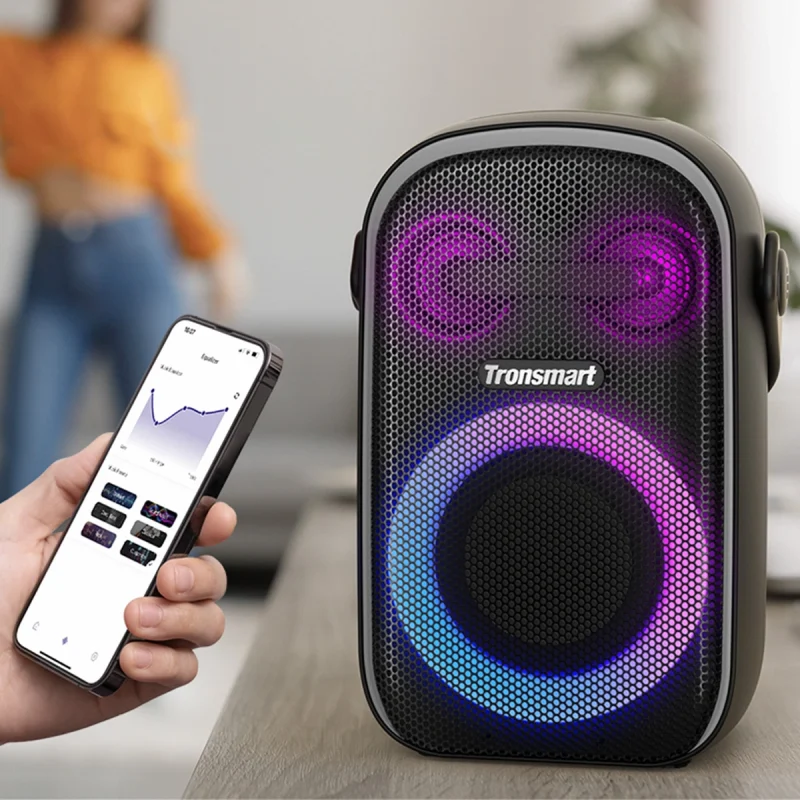 Tronsmart Halo 100 głośnik bezprzewodowy Bluetooth 60W czarny - obrazek 8