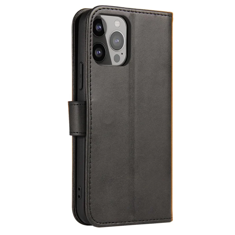 Magnet Case etui Huawei Mate 50 Pro pokrowiec z klapką portfel podstawka czarne - obrazek 4