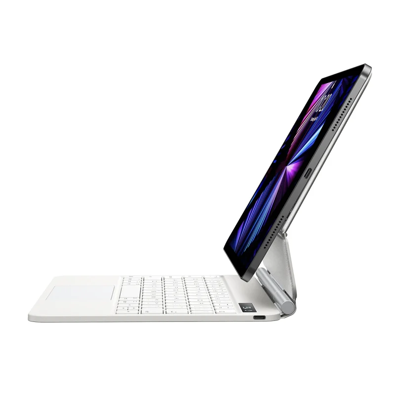 Etui magnetyczne z klawiaturą do iPad Pro 12.9'' Baseus Brilliance - białe - obrazek 4