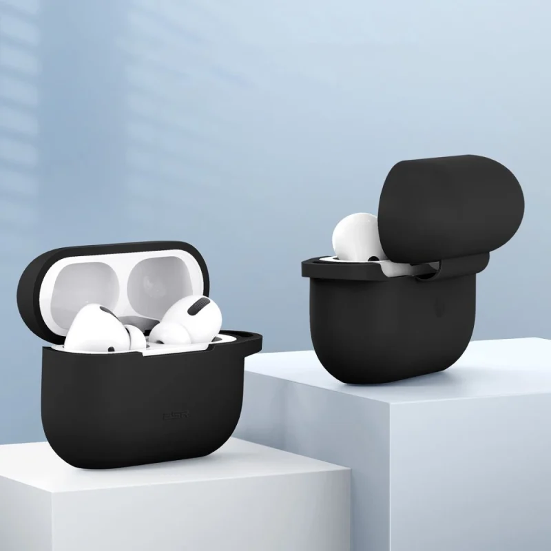 Etui ESR Bounce na Apple AirPods Pro 1 / 2 - czarne - obrazek 6