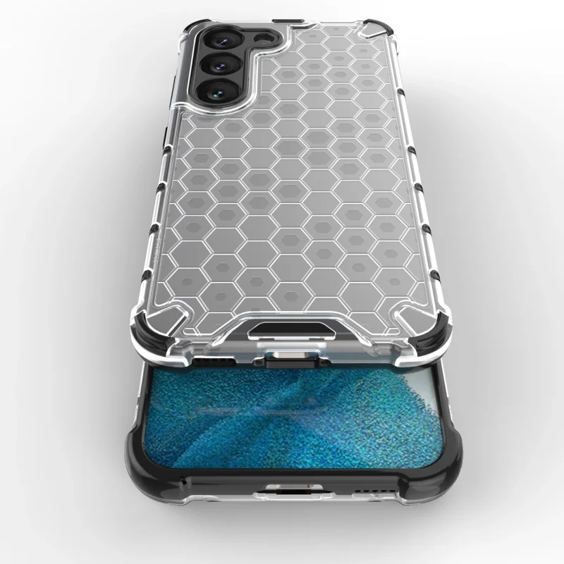 Honeycomb etui do Samsung Galaxy S23 pancerny hybrydowy pokrowiec czarne - obrazek 9