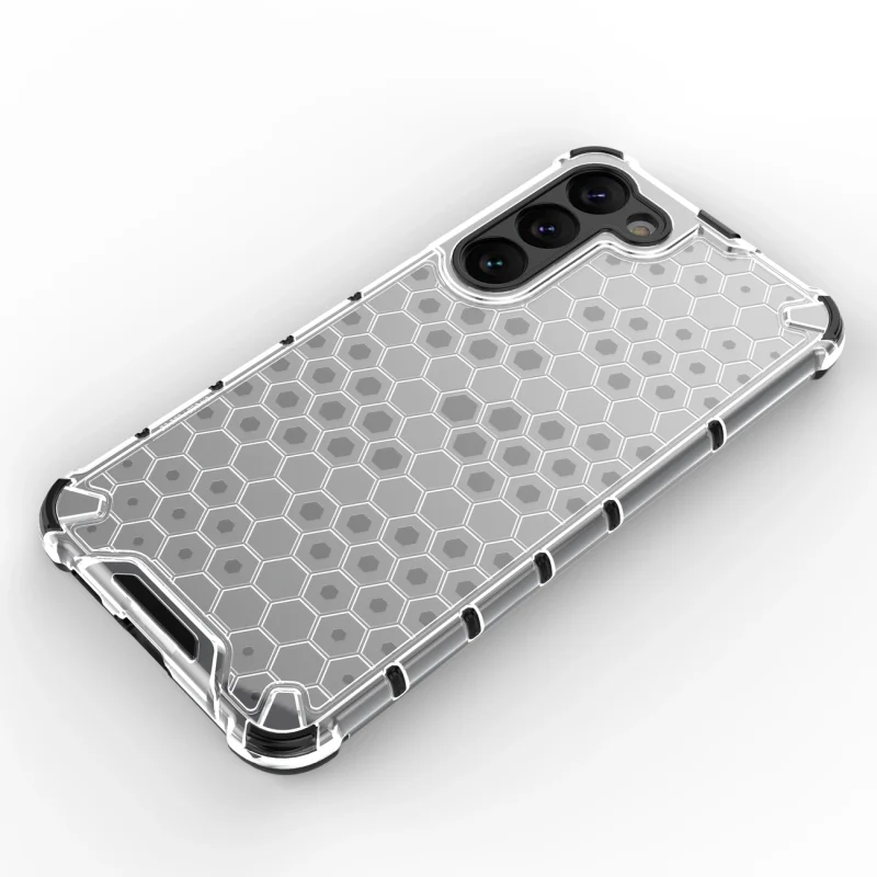 Honeycomb etui do Samsung Galaxy S23+ pancerny hybrydowy pokrowiec czarne - obrazek 8