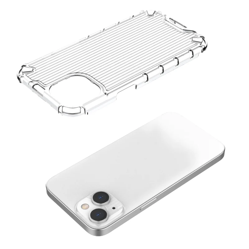 Ombre Protect Case etui do iPhone 13 pancerny pokrowiec różowo-niebieskie - obrazek 9