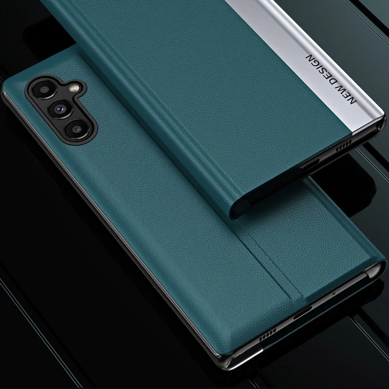 Sleep Case Pro etui do Samsung Galaxy A13 z klapką podstawka niebieskie - obrazek 5