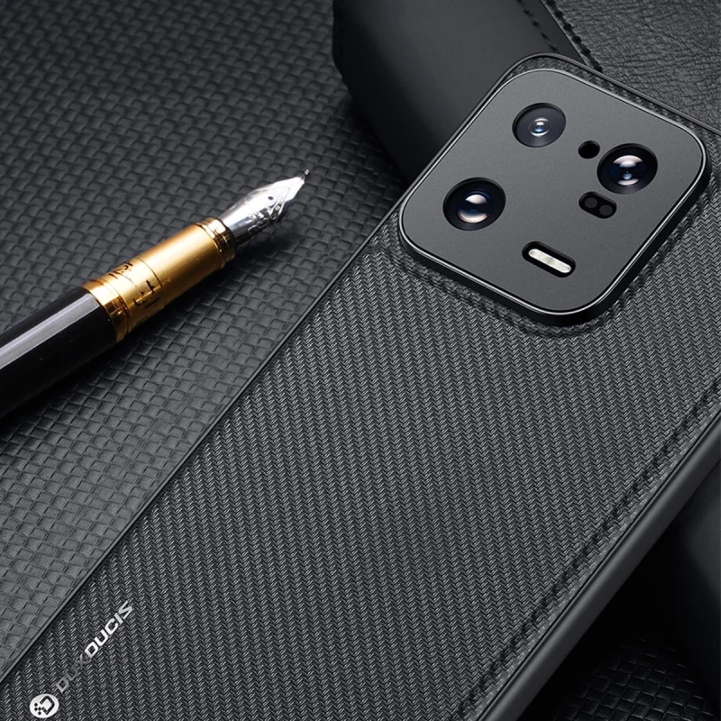 Dux Ducis Fino etui do Xiaomi 13 Pro pokrowiec z silikonową ramką niebieskie - obrazek 4