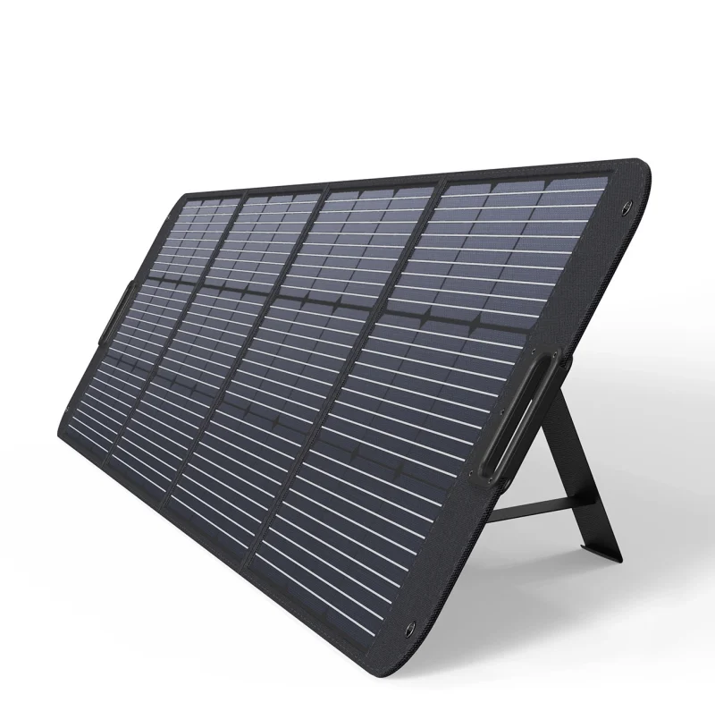 Ładowarka Choetech SC011 solarna 200W przenośny panel słoneczny - czarna - obrazek 2