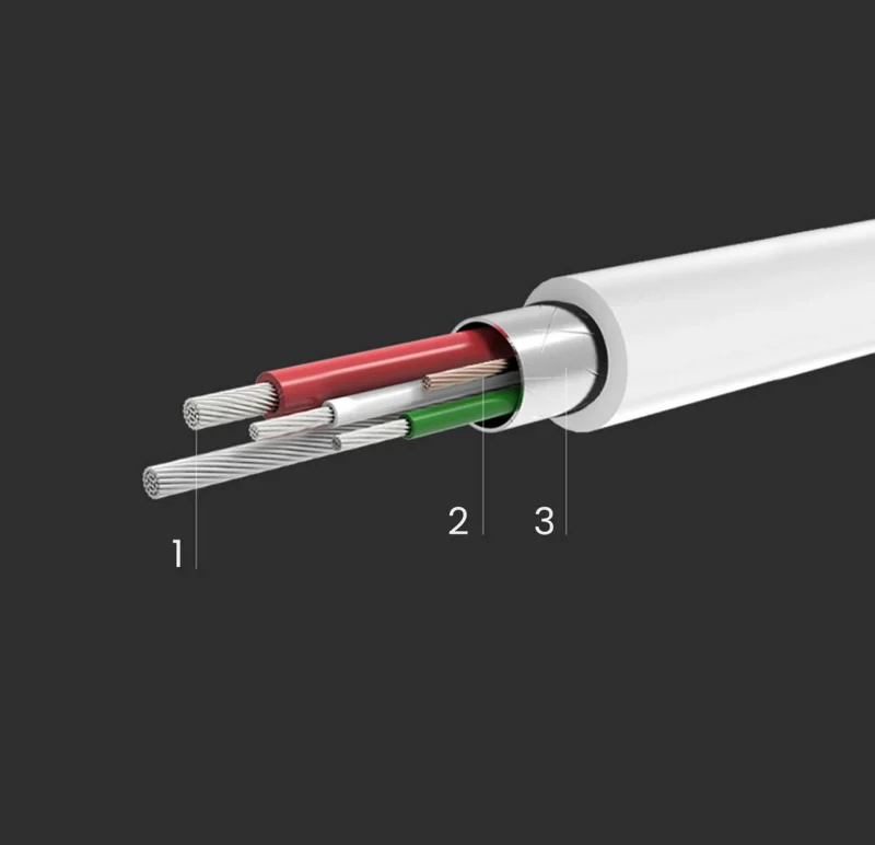 Ugreen kabel przewód do drukarki USB-C - USB-B 480Mb/s 1m biały (US241) - obrazek 6