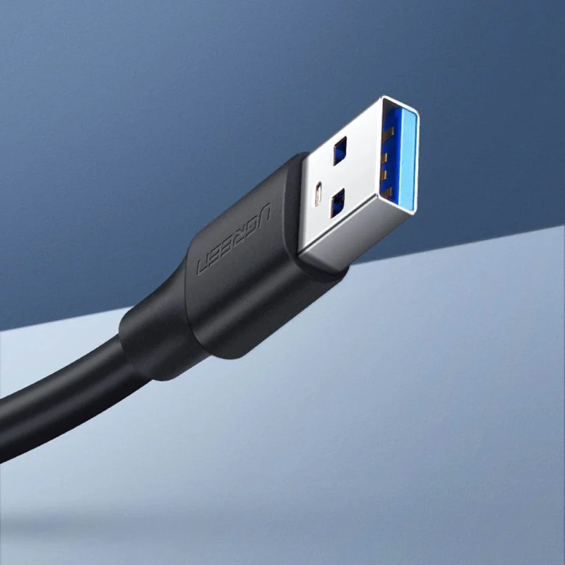 Ugreen kabel przedłużacz przejściówka USB-A (męski) - USB-A (żeński) USB 3.0 5Gb/s 0.5m czarny (US129) - obrazek 14