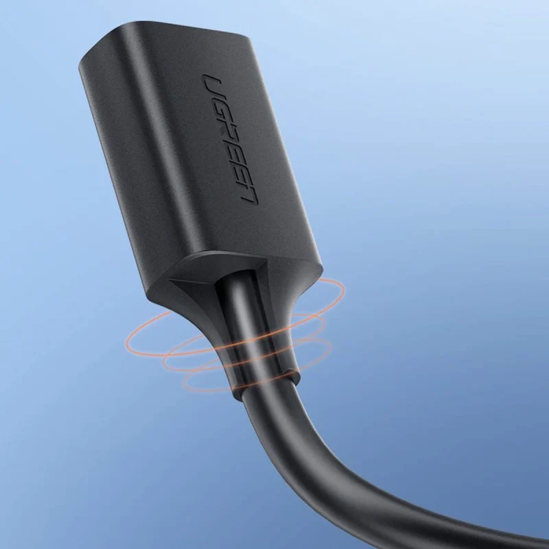 Ugreen kabel przedłużacz przejściówka USB-A (męski) - USB-A (żeński) USB 3.0 5Gb/s 0.5m czarny (US129) - obrazek 7