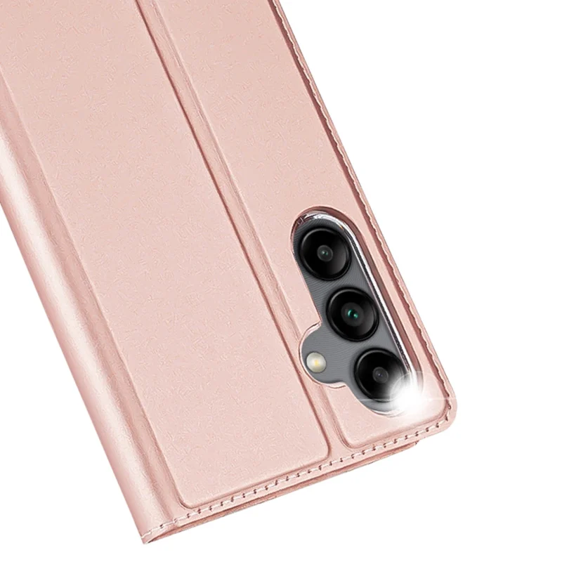 Dux Ducis Skin Pro etui do Samsung Galaxy A34 5G pokrowiec z klapką portfel na kartę podstawka różowe - obrazek 3