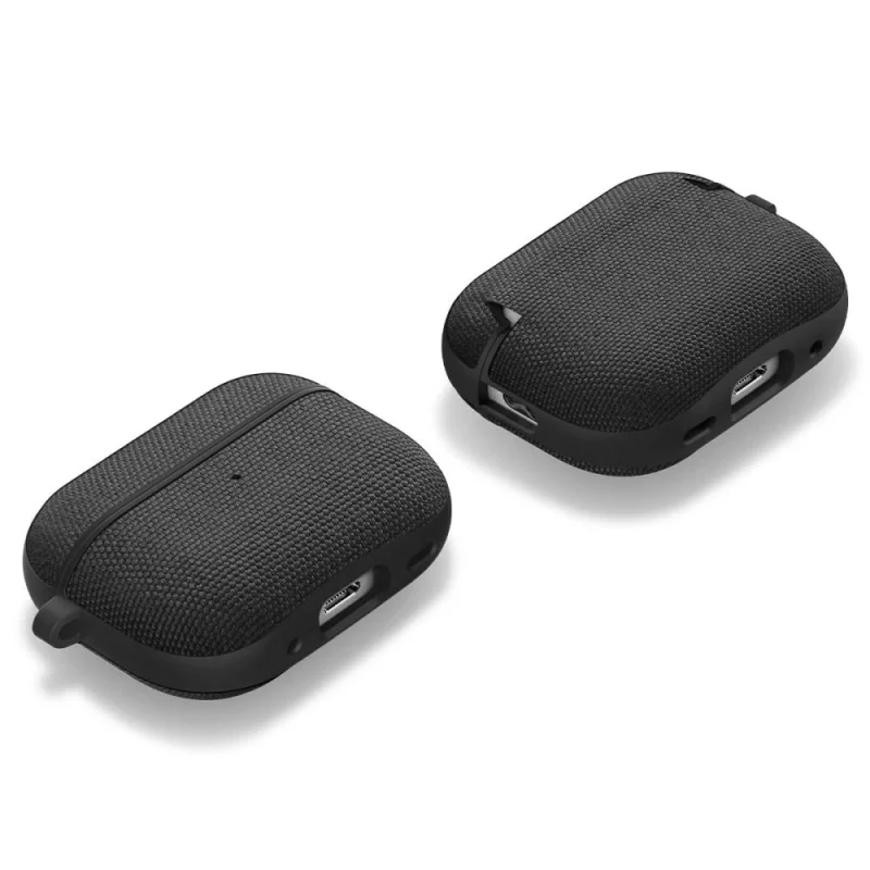 Etui Spigen Urban Fit na Apple AirPods Pro 1 / 2 - czarne - obrazek 6